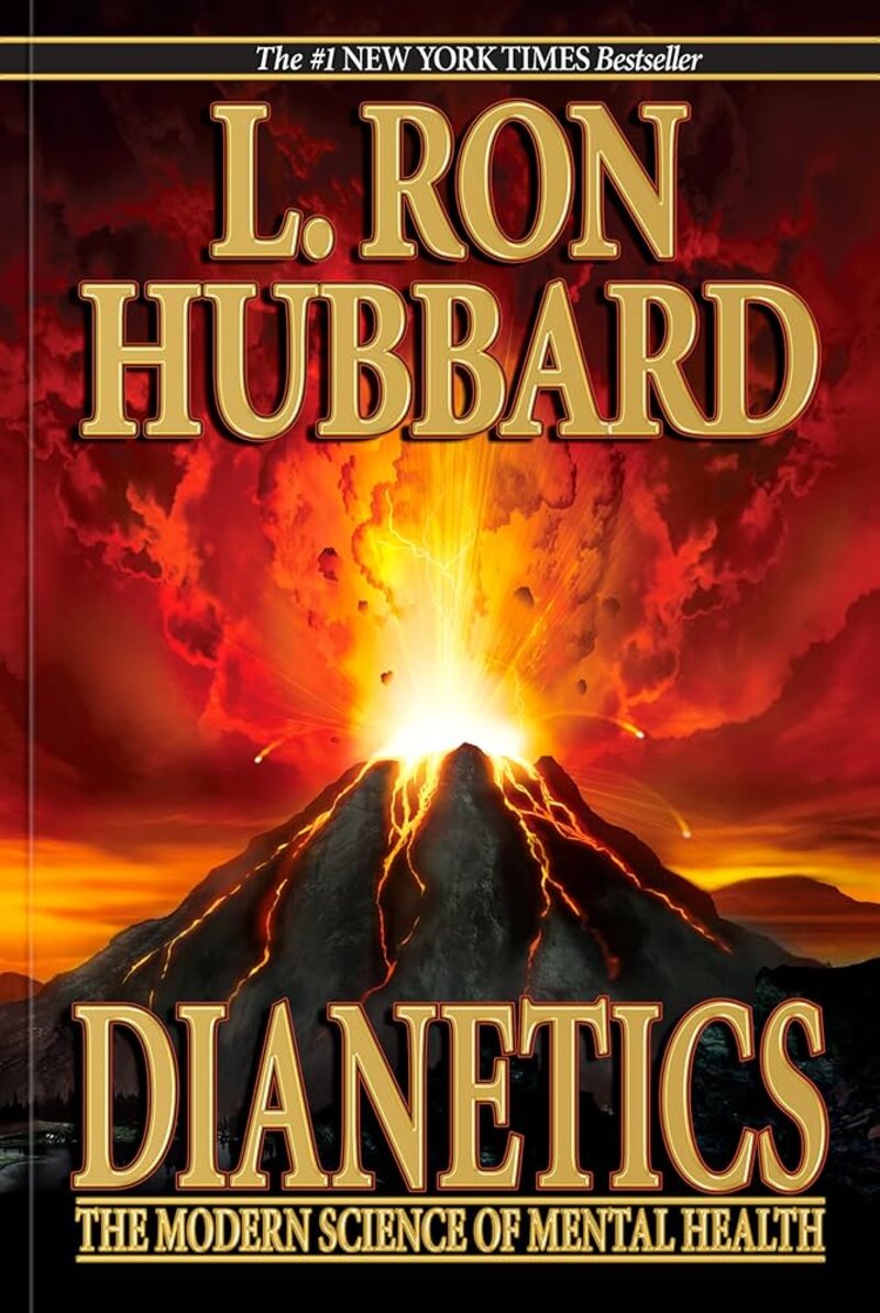 Order Dianetics Book in South Africa - R400 with Fast Delivery Dianetics: The Modern Science of Mental Health by L. Ron Hubbard - Official volcano edition book cover available in South Africa for anxiety relief, mental clarity, and personal transformation in Johannesburg, Cape Town, Durban, and Gqeberha
